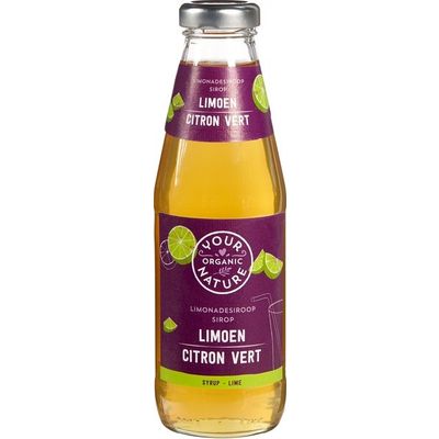 Your Organic Nat Limonadesiroop limoen