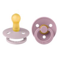Bibs Fopspeen maat 2 - dusky lilac/heather 2pack