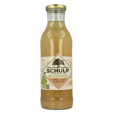 Schulp Appel, peer & gembersap bio 750 Milliliter - Dranken