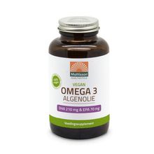 Foto van Mattisson Vegan omega-3 algenolie DHA 210 mg EPA 70 mg