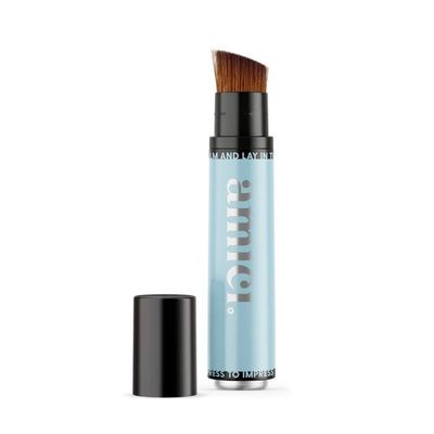 Amici Cosmetics refillable brush beachy blue