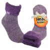 Afbeelding van Heat Holders Ladies lounge socks 4-8 lila mauve/cream
