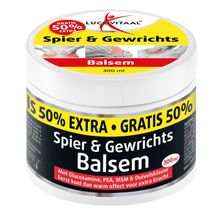 Foto van Lucovitaal Spier & gewrichtsbalsem 50% extra