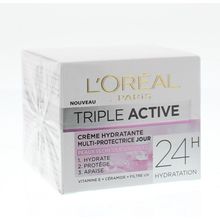Foto van Loreal Dermo expertise triple active droog/gev dagcreme