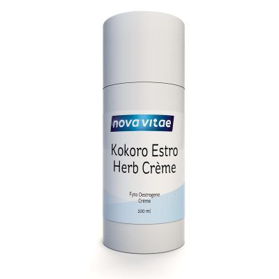 Nova Vitae Kokoro estro herb creme Nova Vitae Kokoro estro herb creme 100 milliliter - Overige vitaminen/mineralen