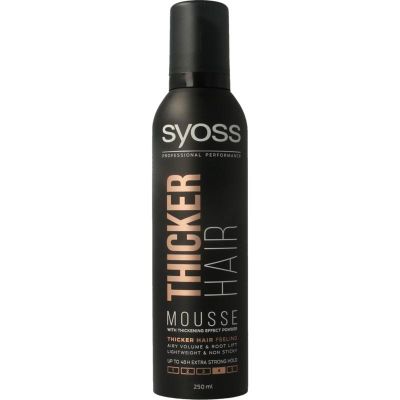 Syoss Mousse thicker hair