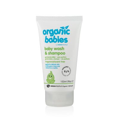 Green People Organic babies baby wash & shampoo scent free