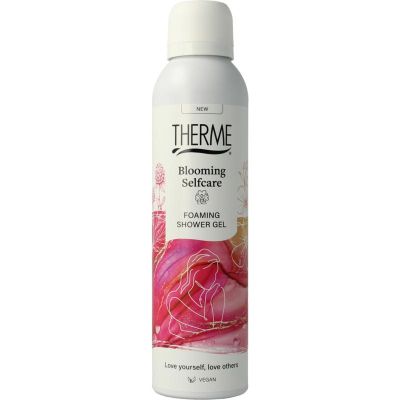 Therme Showergel blooming self care foaming Therme Showergel blooming self care foaming 200 Milliliter - Bad/douche