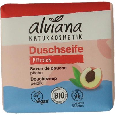 Alviana Douchezeep bodywash bar perzik