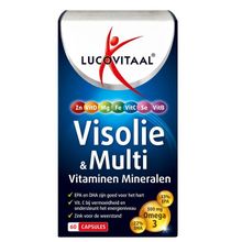 Foto van Lucovitaal Visolie & multi vitaminen mineralen