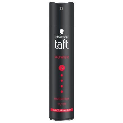 Taft power hairspray