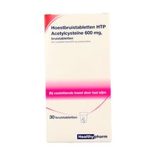 Foto van Healthypharm Acetylcysteine 600 mg HTP