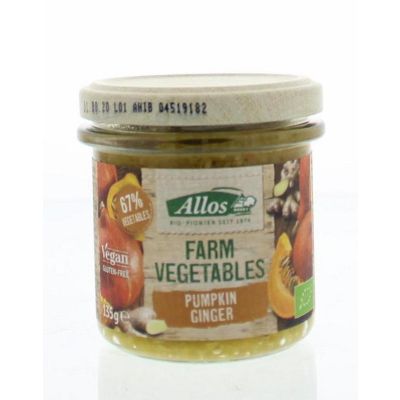 Allos Farm vegetables pompoen & gember