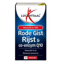 Foto van Lucovitaal Rode gist rijst + co enzym Q10