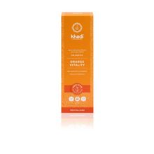 Foto van Khadi ayurvedis elixer shamp orange
