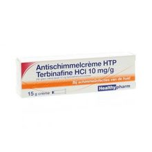 Foto van Healthypharm Antischimmelcreme terbinafine 10 mg/g