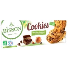 Foto van Bisson choco hazelnoot cookies bio