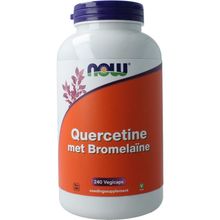 NOW Quercetine met bromelaine Foto van NOW Quercetine met bromelaine