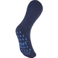 Heat Holders Mens slipper socks 6-11 deep blue