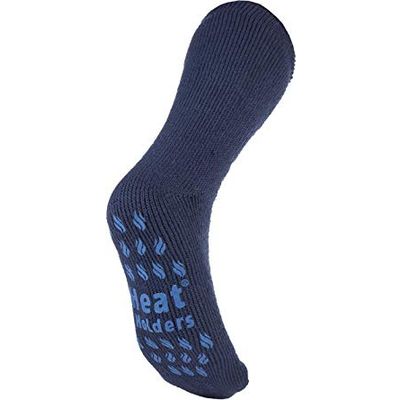 Heat Holders Mens slipper socks 6-11 deep blue