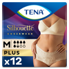 Afbeelding van TENA Silhouette Plus Crème - Hoge Taille M