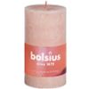 Afbeelding van Bolsius Rustiek stompkaars shine 100/50 misty pink