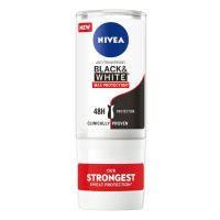 Nivea Deodorant roller black & white max protection