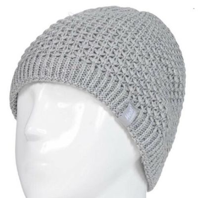 Heat Holders Ladies cable hat nora light grey one size 1 stuk - Kleding/ondergoed