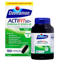 Foto van Davitamon Actifit 50+ omega 3
