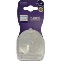 Avent Natural flesspeen 3M+