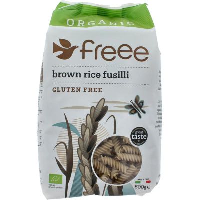 Doves Farm Glutenfree brownrice fusilli bio 500 gram - Voeding