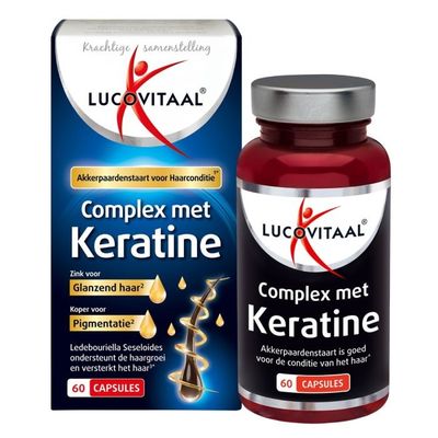 Lucovitaal Keratine complex Lucovitaal Keratine complex 60 capsules - Overige vitaminen/mineralen