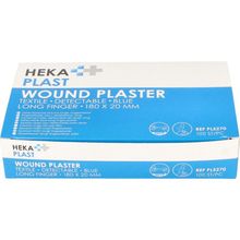 Hekaplast Vingerpleister detectable 180 x 20 Foto van Hekaplast Vingerpleister detectable 180 x 20