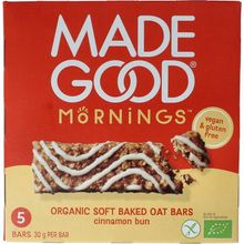 Foto van Madegood Morning bar cinnamon bun bio