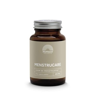 Mattisson Menstrucare vitex agnus castus 60 vegicaps - Overige vitaminen/mineralen