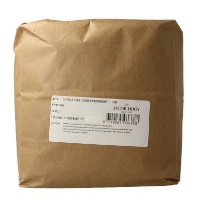 Ontbijtthee zonder pepermunt 1 kilogram - Thee
