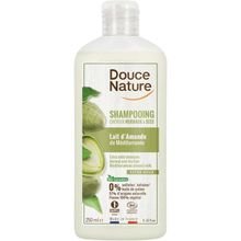 Foto van Douce Nature Shampoo normaal/droog haar amandelmelk