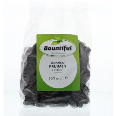 Bountiful Pruimen zonder pit Bountiful Pruimen zonder pit 500 gram - Overig reform/levensmiddelen