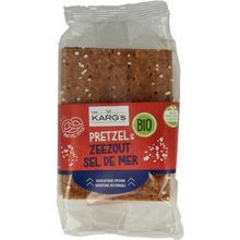 Foto van Dr Karg Crackers pretzel zeezout bio