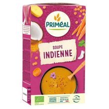 Foto van Primeal Soep rode linzen kokos curry bio