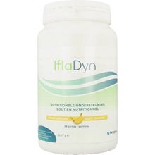 Foto van Metagenics Infladyn V2 banaan NF 14 scoops