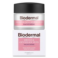 Biodermal Nachtcreme droge en gevoelige huid