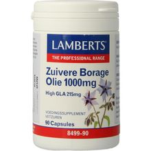 Foto van Lamberts Borageolie starflower 1000mg