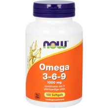 Foto van NOW Omega 3-6-9 1000 mg