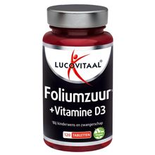 Foto van Lucovitaal Foliumzuur + vitamine D3 tabletten
