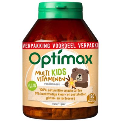 Optimax Kinder multivit vanille