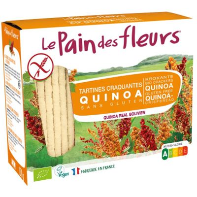 Pain Des Fleurs Quinoa crackers