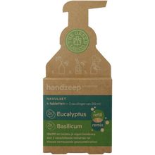 Foto van The Green Lab Co Handzeep navulset eucalyptus & basilicum