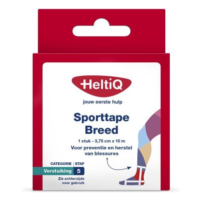 Sporttape breed 3.75 x 10 m 1 stuks - Sport verzorging
