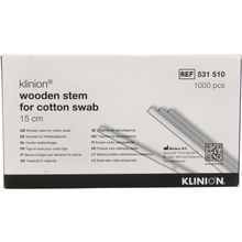 Foto van Medispo Wattendrager hout naakt 15cm